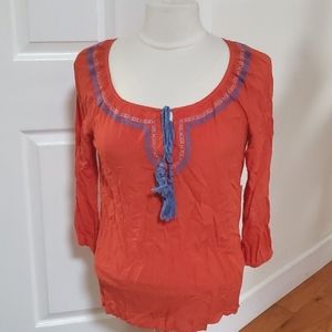 🍊NWT Orange charming charlie top